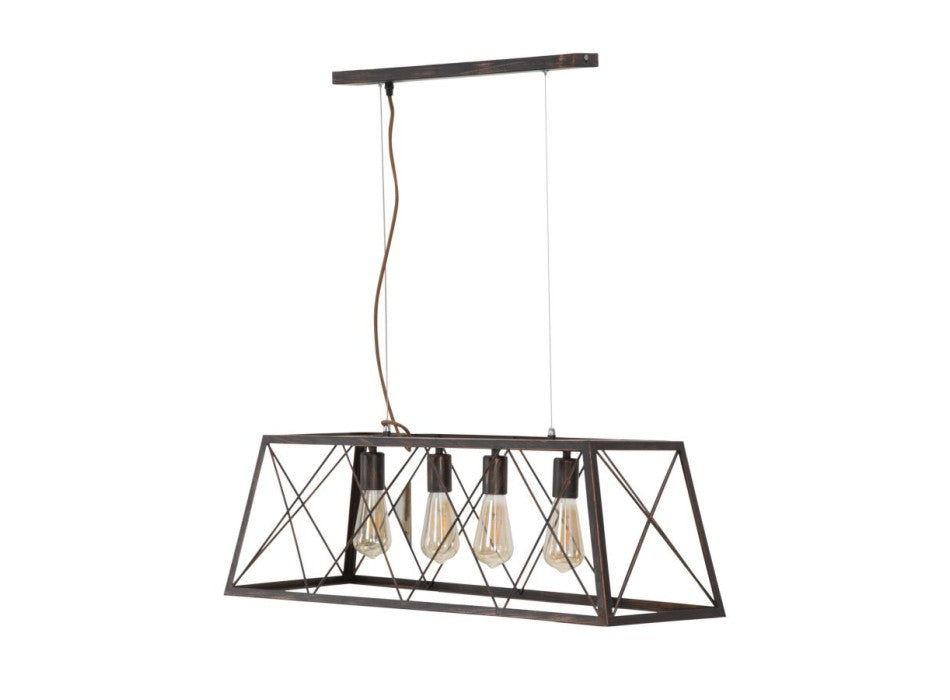 LAMPADARIO INDUSTRIAL 30x26,5 X78H cm