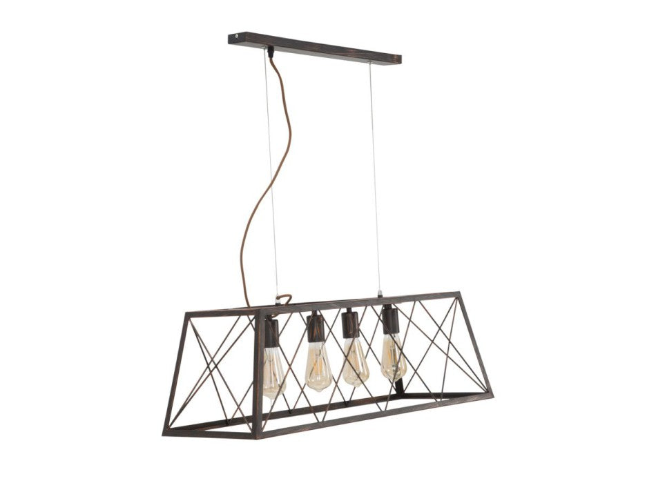 LAMPADARIO INDUSTRIAL 30x26,5 X78H cm