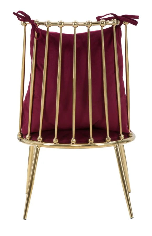 Poltrona Glam Backy Cm 55X60X83 (Altezza Seduta Cm 35 )