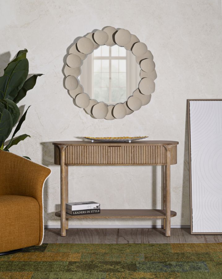 Console Goteborg in Legno Naturale 110x40x80 cm