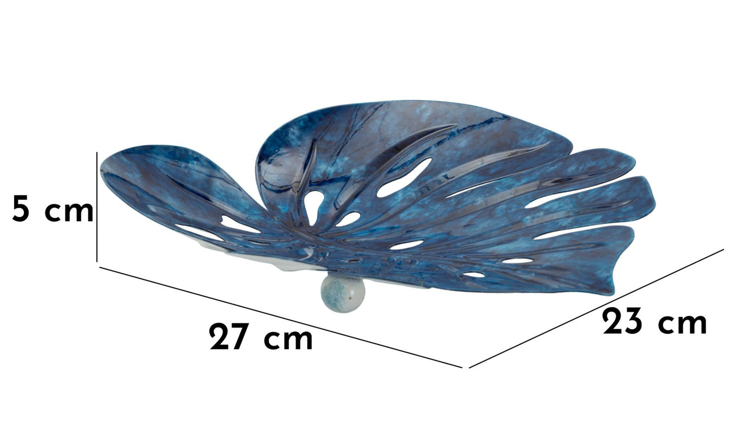 Svuotatasche decorativo DROP Blue 27x5x23 cm