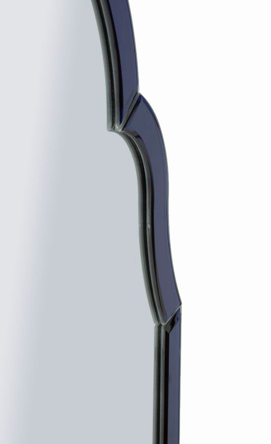 SPECCHIO DA MURO TANGERI BLU CM 62X1X100 (MISURA SPECCHIO CM 55X94)