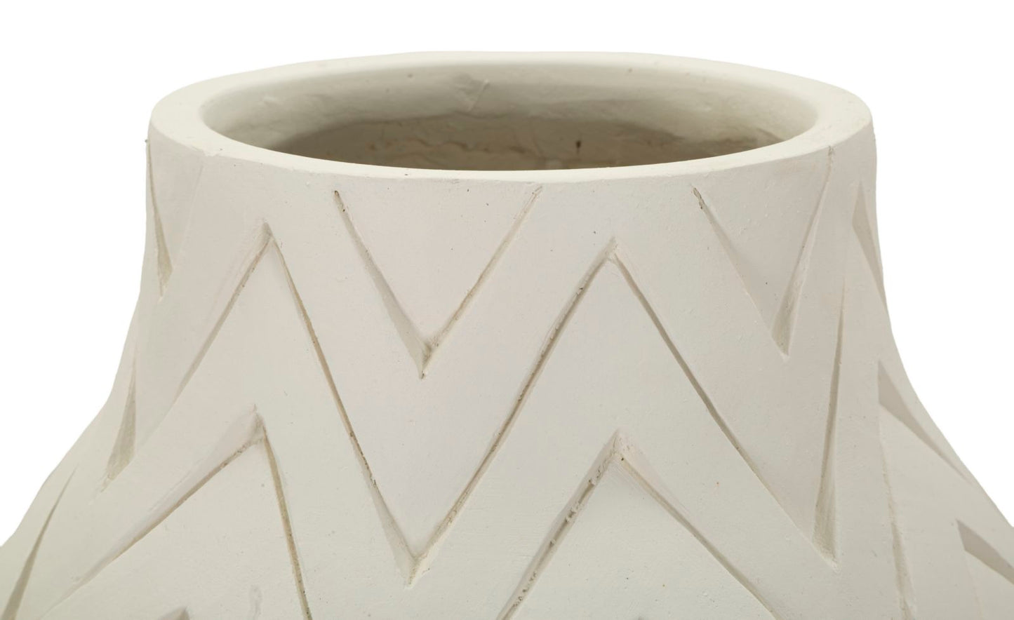 Vaso Winter Ø29x60 cm – Vaso Alto Decorativo con Finitura Effetto Pietra