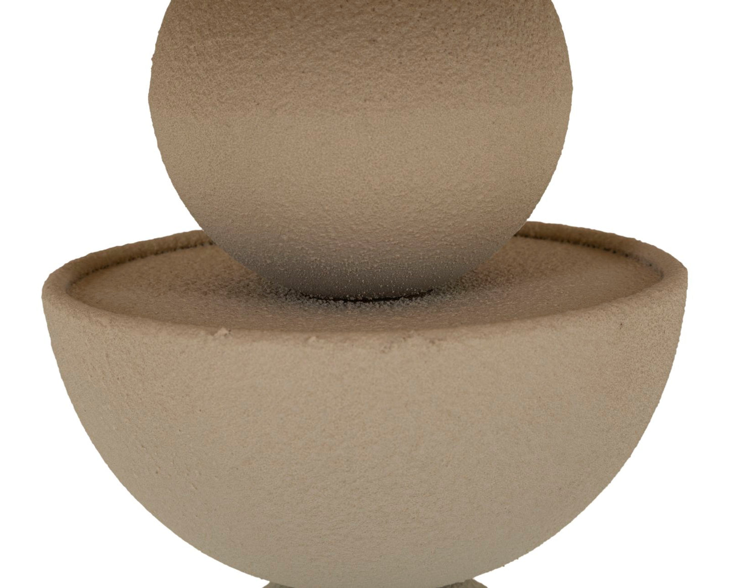 Tavolinetto Dune con Piano Specchio Ø 40,5 cm