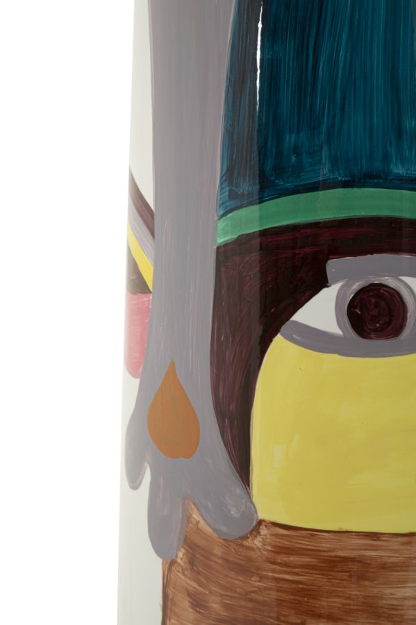 Vaso Piccassy Tall in Ceramica Multicolore H 40 cm – Mauro Ferretti