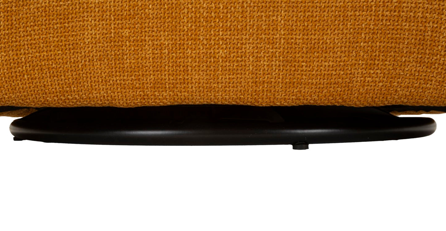 POLTRONA GIREVOLE SIENA SENAPE CM 83,5X66X80 (SEDUTA ALTEZZA CM 42) codice 142866000S