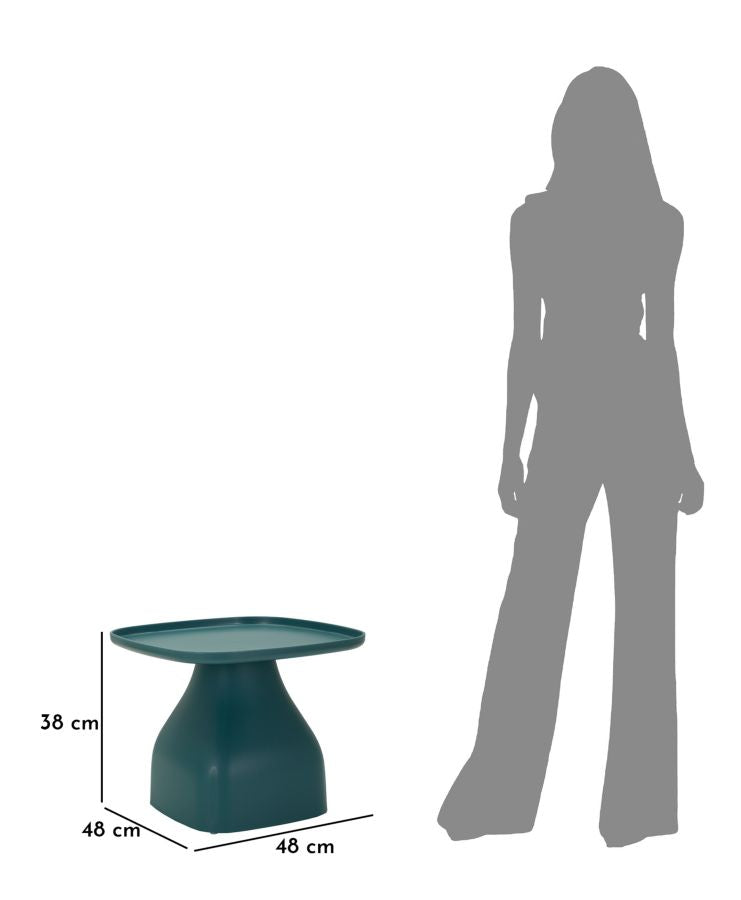 TAVOLINETTO GEA BLU CM 48X48X38