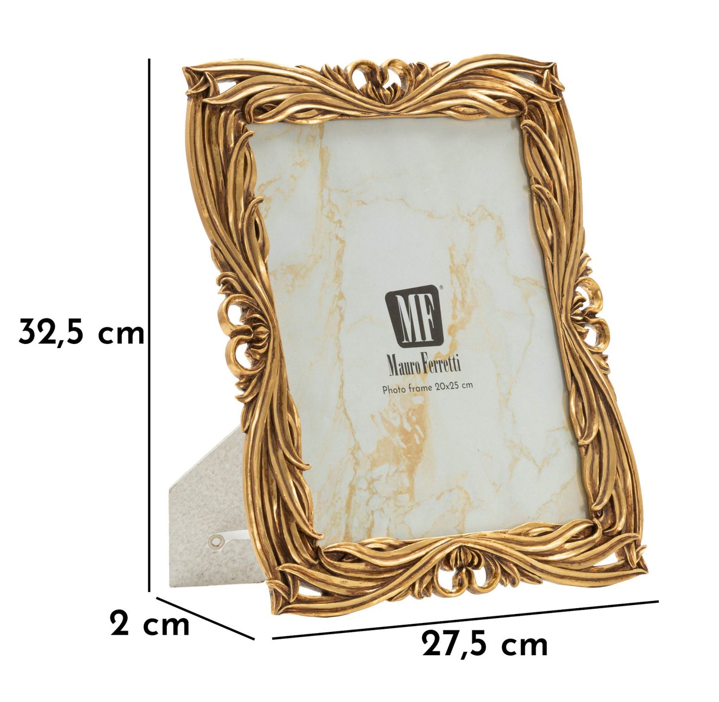 Cornice Baroque 27,5x2x32,5 cm in stile classico
