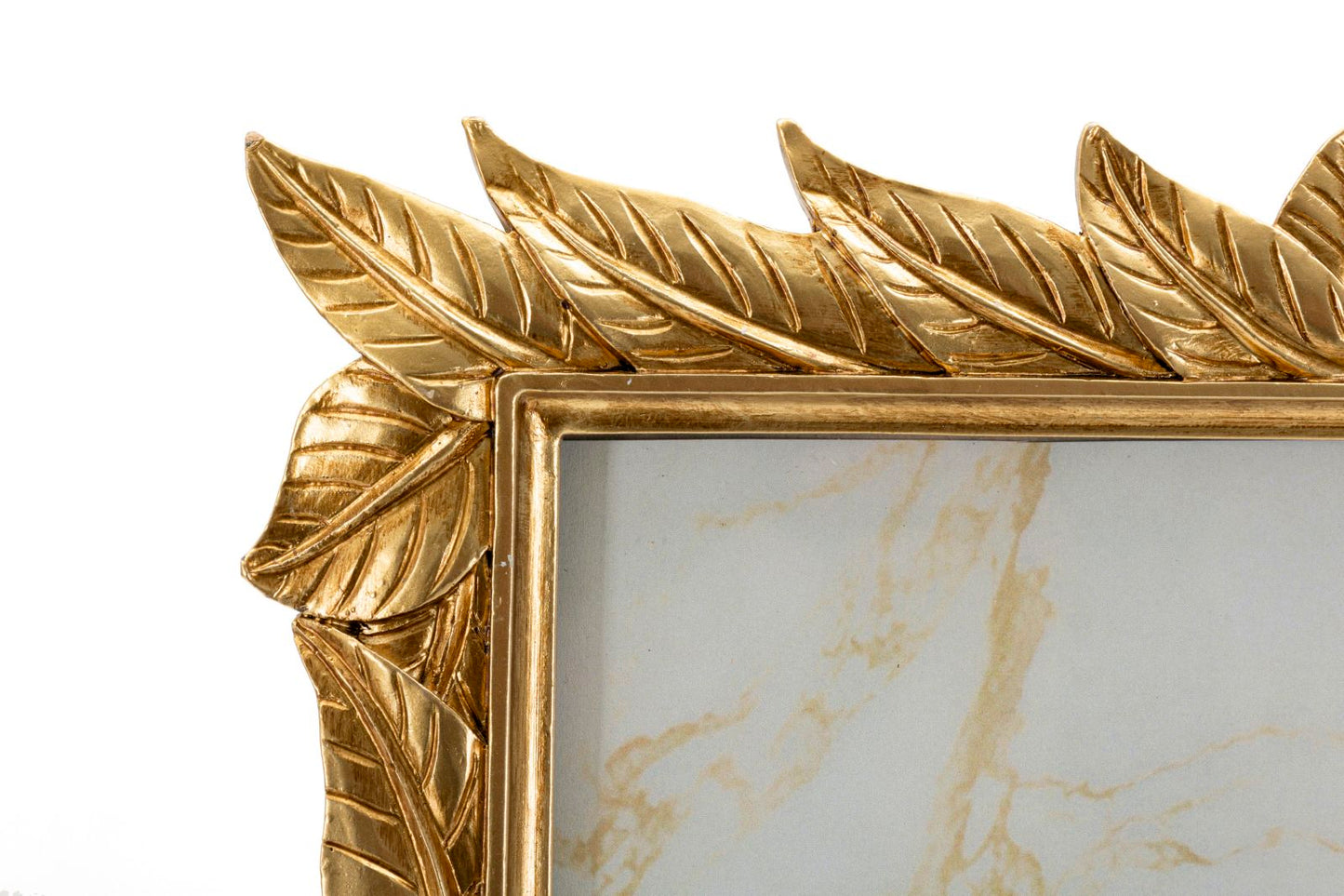 Cornice "Laurel" Mauro Ferretti – 27×2×32,3 cm (interno 20×25 cm) oro