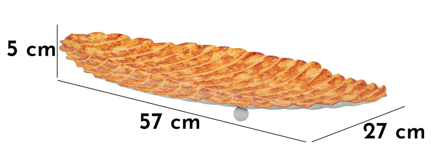 Svuotatasche decorativo DROP Orange 57x27 cm