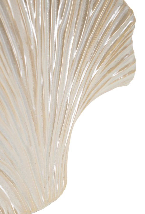 Vaso Perly 27x8x19 cm – Vaso Decorativo Rettangolare con Finitura Effetto Perla