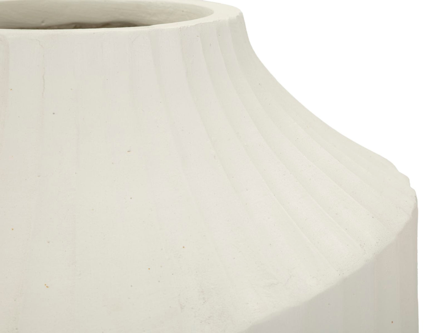 Vaso Ice Ø28,5x50,5 cm – Vaso Decorativo Alto con Finitura Effetto Pietra
