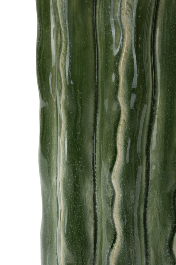 Vaso Cactus Tall in Ceramica Verde H 31,5 cm – Mauro Ferretti