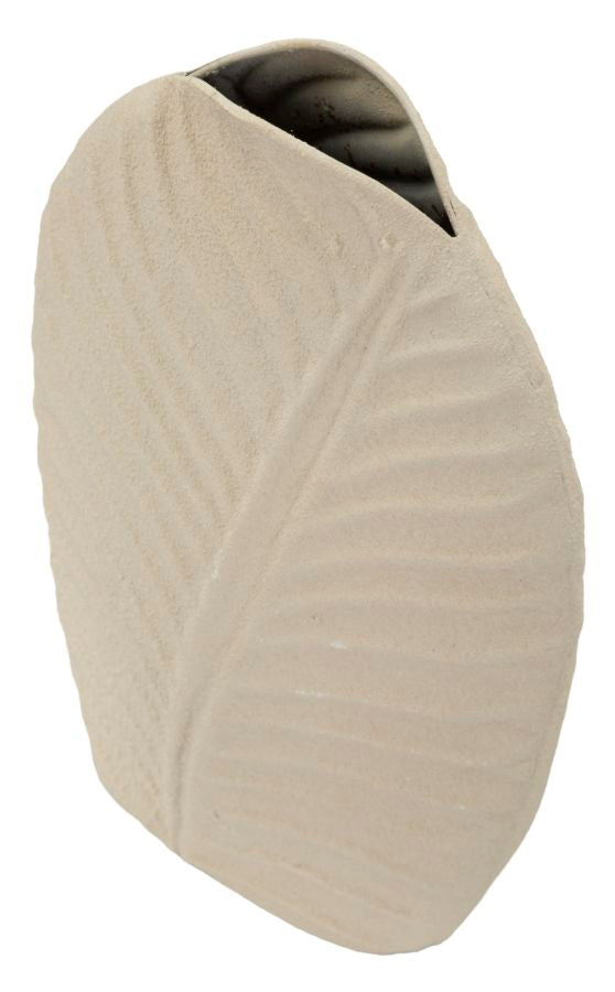 Vaso Dune Tall 18x9,5x29,5 cm – Vaso Decorativo Verticale con Texture a Onde