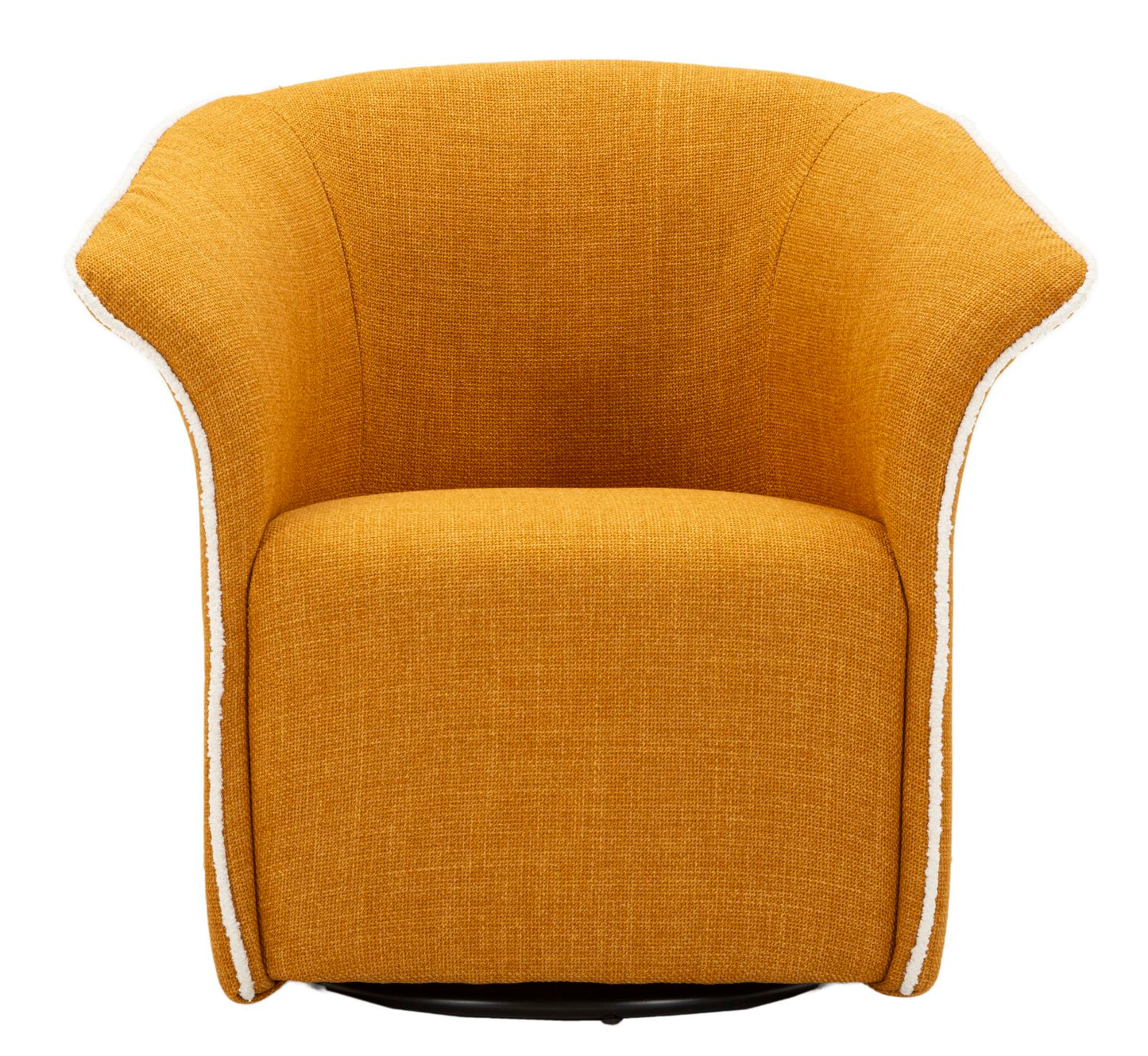 POLTRONA GIREVOLE SIENA SENAPE CM 83,5X66X80 (SEDUTA ALTEZZA CM 42) codice 142866000S