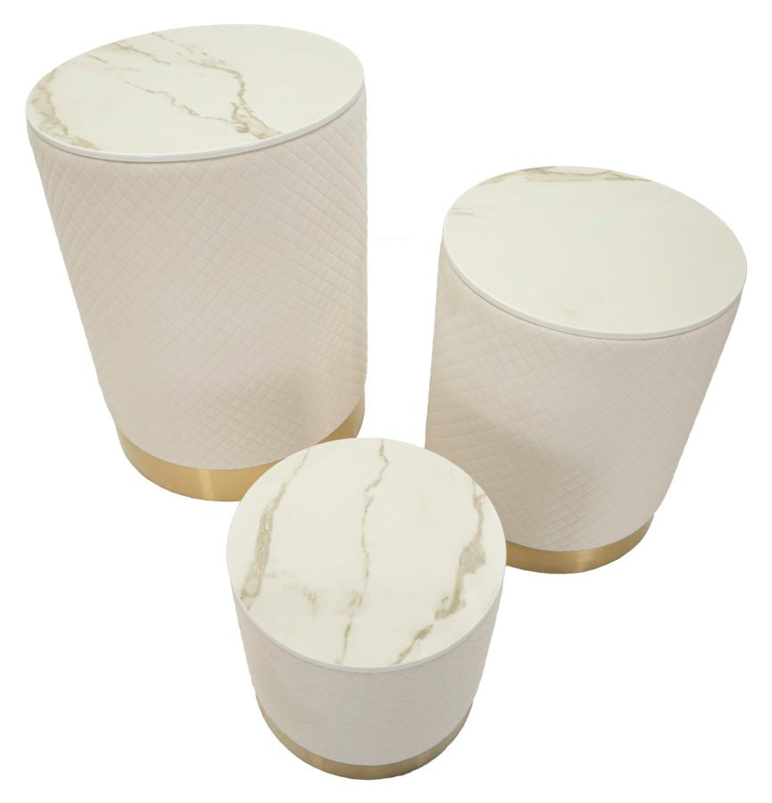 ESPOSITORE C/CONTENITORE SHOP SET 3 PZ CM Ø 60X80-50X60-40X40 codice 1428780000