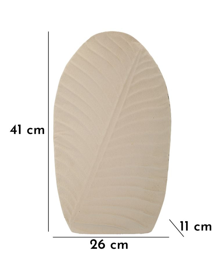 Vaso Dune Tall 26x11x41 cm – Vaso Decorativo Verticale con Texture a Onde