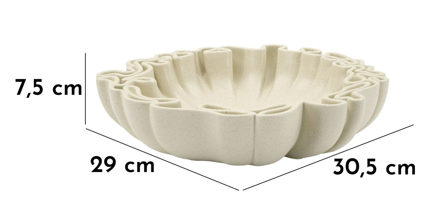 CENTRO TAVOLA - S/TASCHE STONS CM 40,5X38,5X9,5