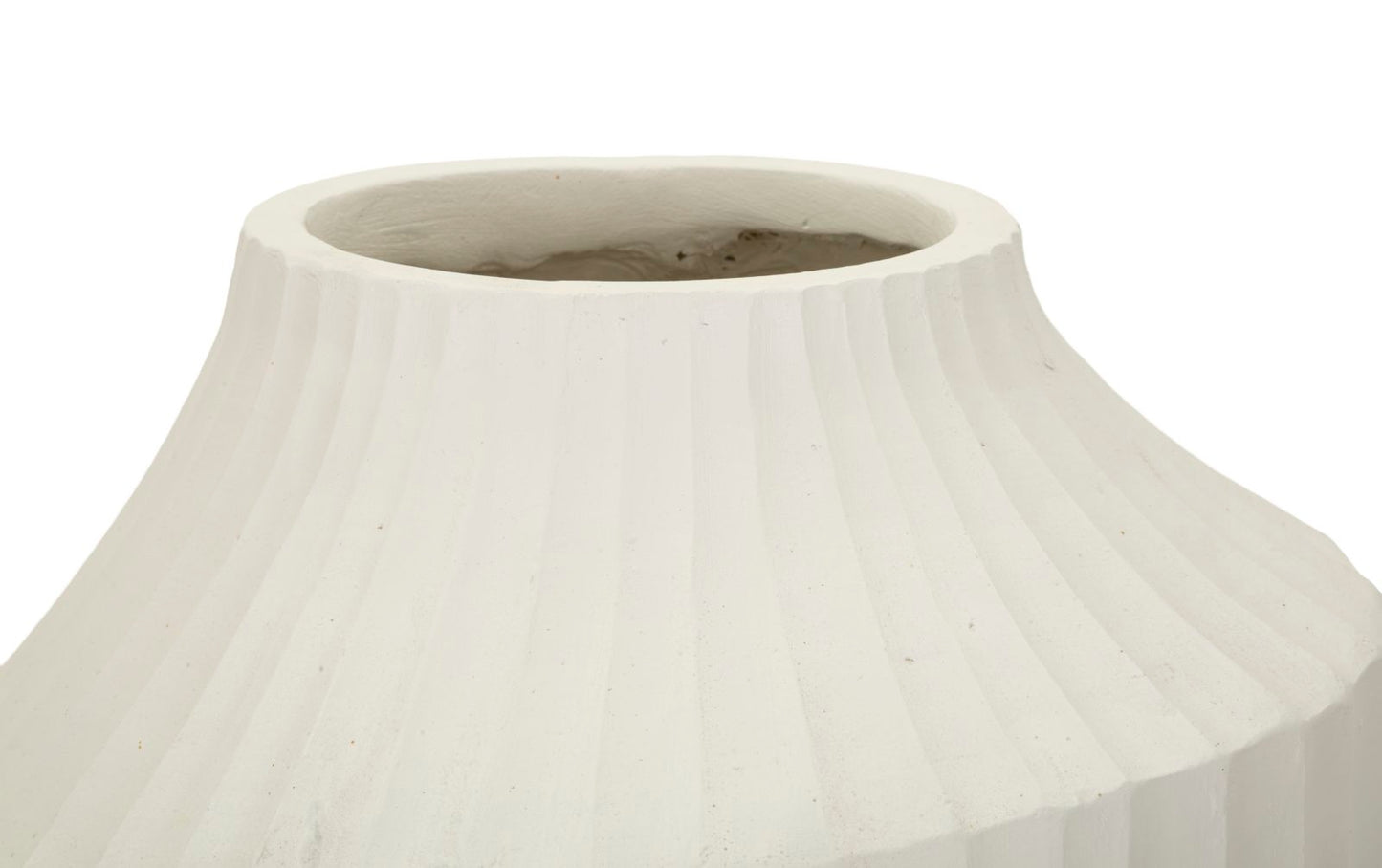 Vaso Ice Ø28,5x50,5 cm – Vaso Decorativo Alto con Finitura Effetto Pietra