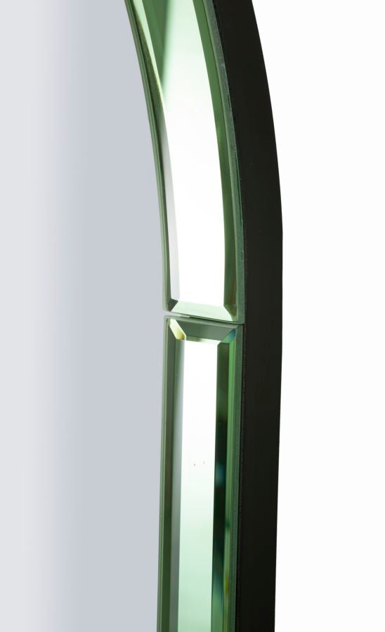 SPECCHIO DA MURO BAKU VERDE CM 55X2X150 (MISURA SPECCHIO CM 49X144)