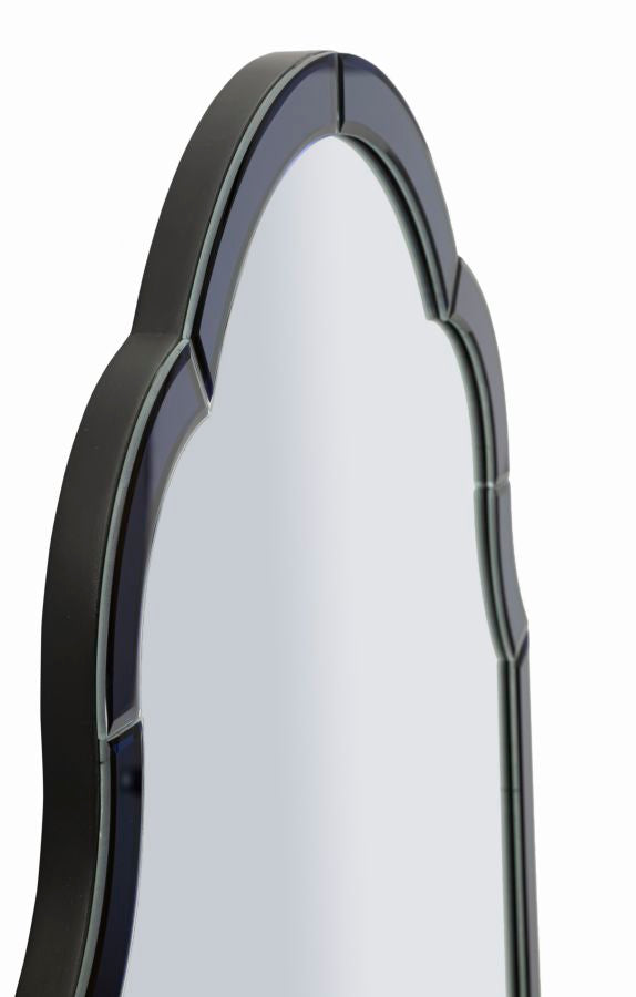 SPECCHIO DA MURO TANGERI BLU CM 55X2X150 (MISURA SPECCHIO CM 49X144)