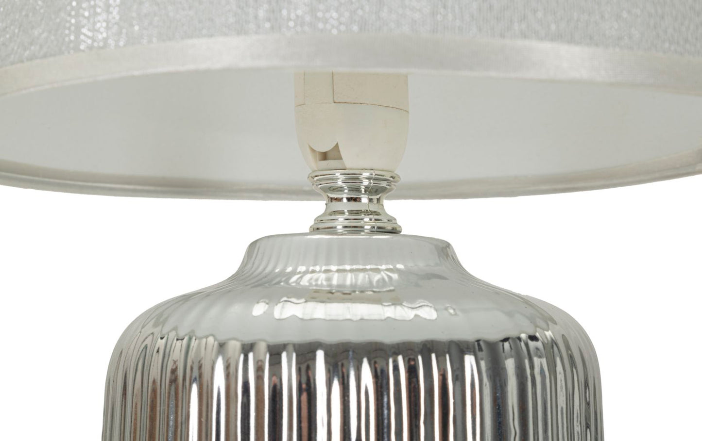Lampada da Tavolo Lucina Ø20 x H29 cm – Design Compatto e Stile Essenziale