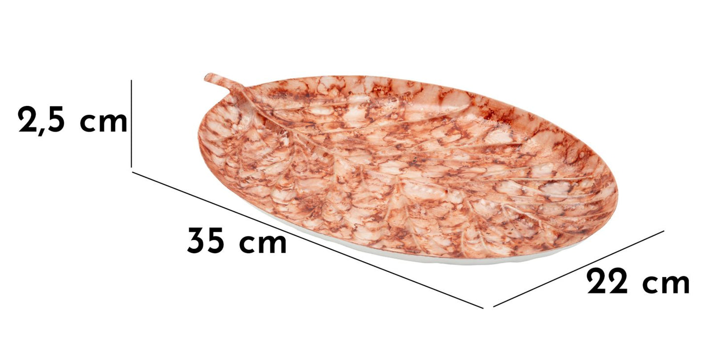 Svuotatasche decorativo DROP Browy 35x22 cm