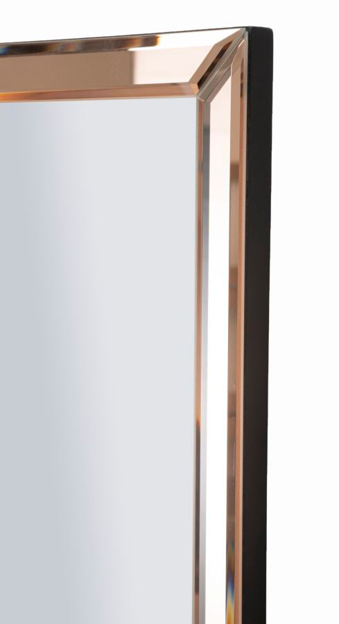 SPECCHIO DA MURO RIYAD ROSA CM 55X2X150 (MISURA SPECCHIO CM 49X143,5)