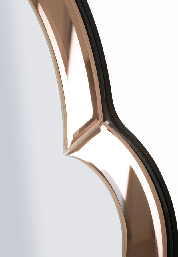 SPECCHIO DA MURO TANGERI ROSA CM 47X1X80 (MISURA SPECCHIO CM 41X74)