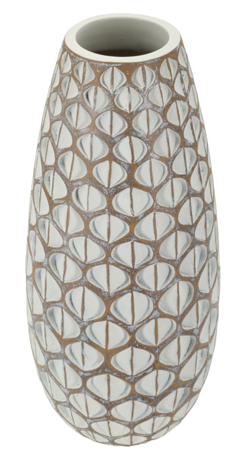 VASO RESINA TIBET CM CM Ø 20X45,5