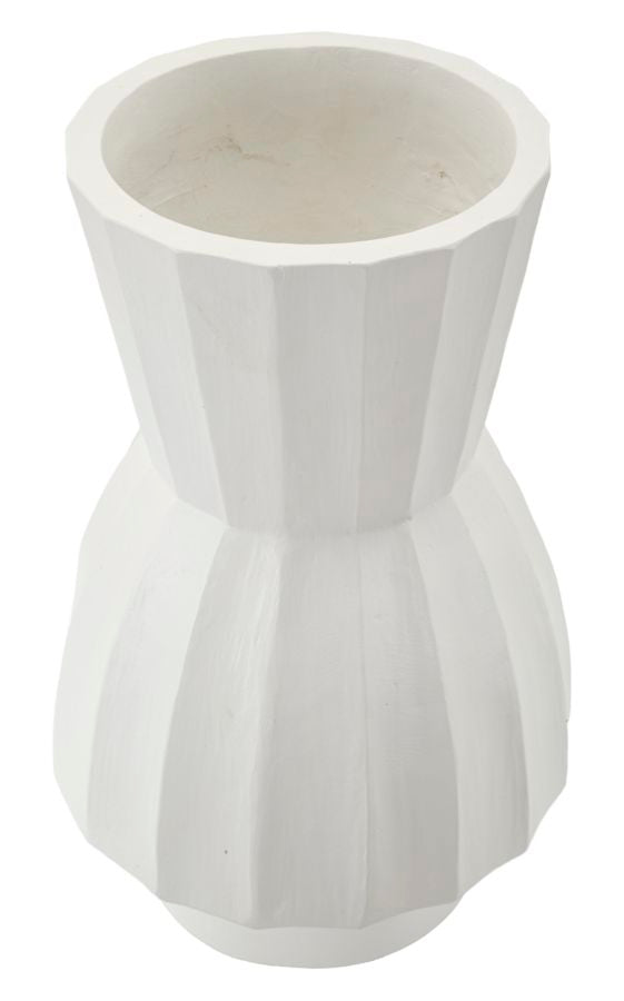 Vaso Glint Ø24x41 cm – Vaso Decorativo Alto con Finitura Effetto Pietra