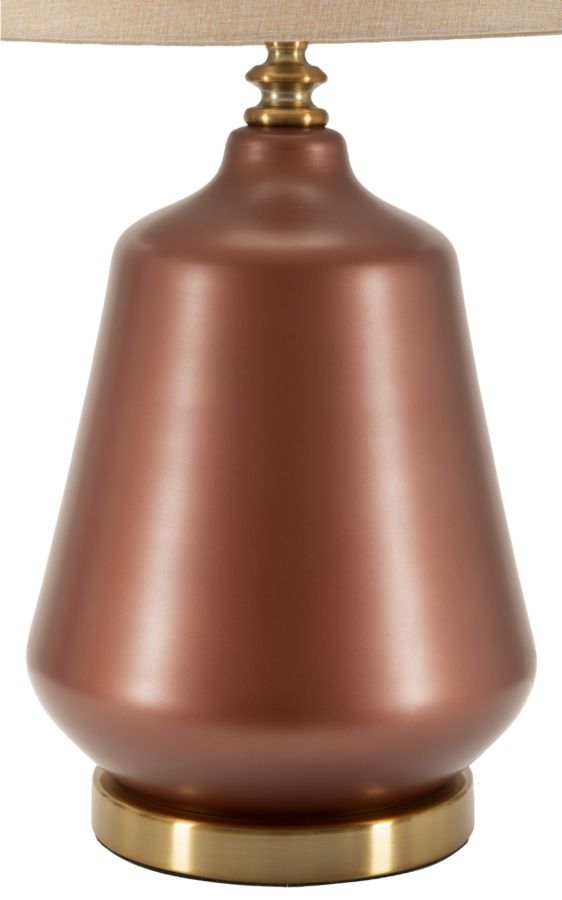Lampada da Tavolo Rosenthal in Metallo e Vetro Satinato Ø35,5 x H65 cm – Stile Moderno ed Elegante