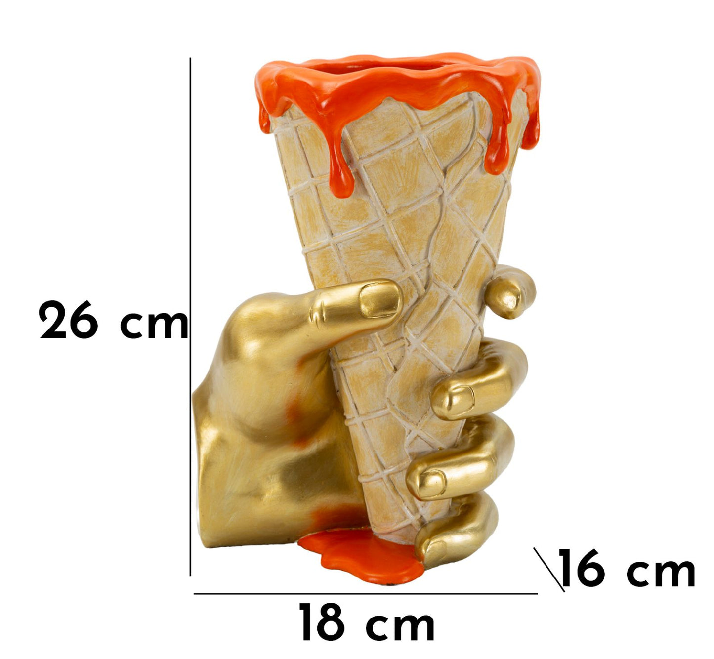 CONO P/FIORI CM 18X16X26
