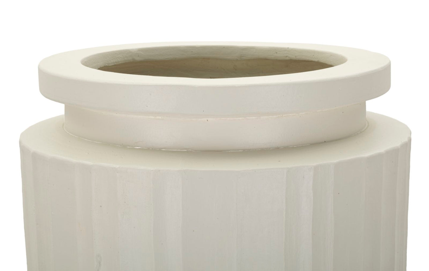 Vaso High Ø32x80 cm – Vaso Decorativo Slanciato con Finitura Effetto Pietra