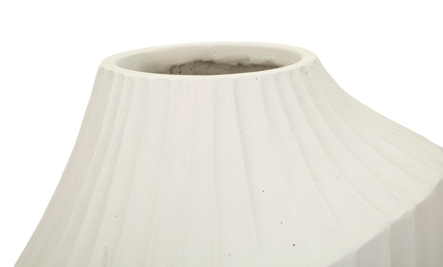 Vaso Ice Ø22,5x38 cm – Vaso Decorativo con Finitura Effetto Pietra Opaca