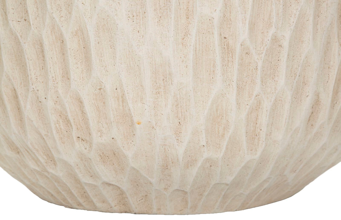 Vaso Shade Ø35x32,5 cm – Vaso Decorativo con Finitura Effetto Pietra Naturale