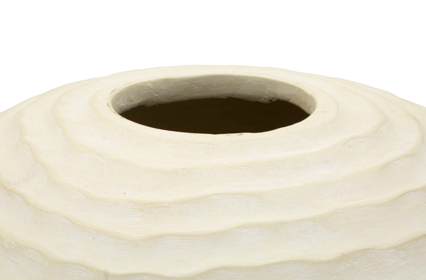 Vaso Icicle Ø39x56 cm – Vaso Alto Decorativo con Finitura Effetto Pietra