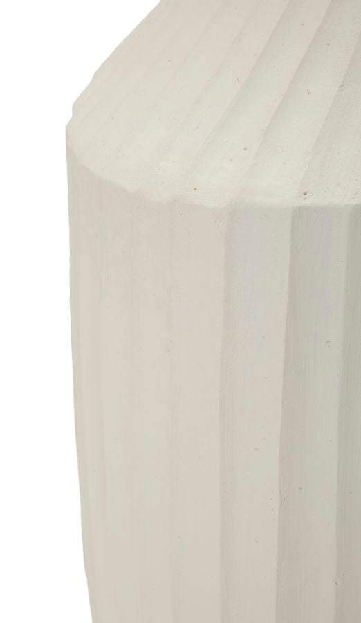 Vaso Ice Ø28,5x50,5 cm – Vaso Decorativo Alto con Finitura Effetto Pietra