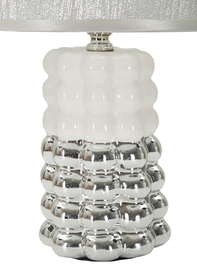Lampada da Tavolo Lace Ø23 x H33 cm – Eleganza Romantica in Stile Classico