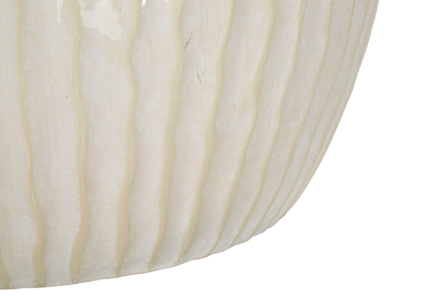 Vaso Icicle Ø36,5x38 cm – Vaso Decorativo con Finitura Effetto Pietra Opaca