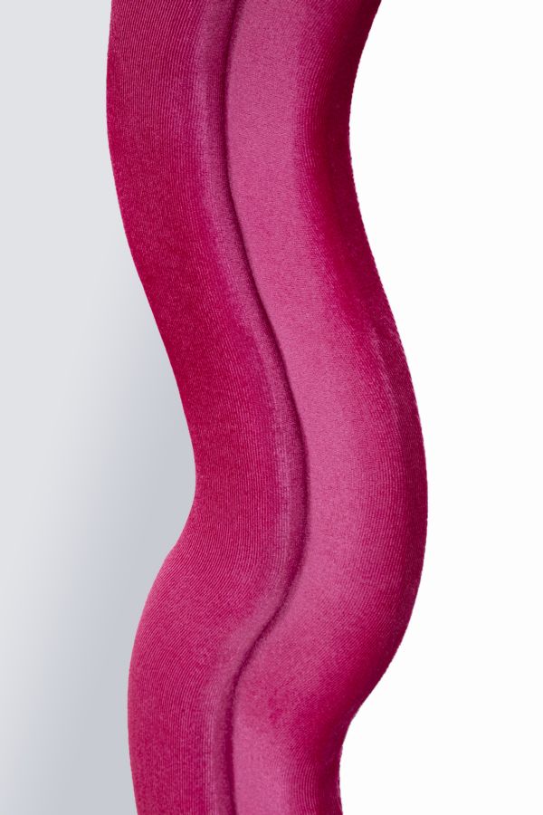 Specchio da Muro Miki Velluto Fuxia 60x160 cm – Cornice Imbottita per un Tocco Vivace