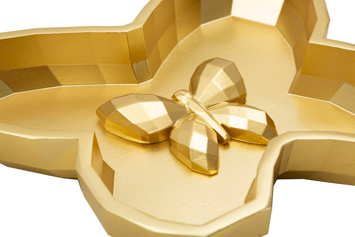Svuotatasche Butterfly in Metallo Decorativo 20,5x17,5x3 cm