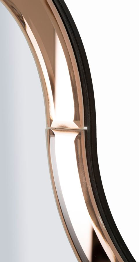 SPECCHIO DA MURO TANGERI ROSA CM 62X1X100 (MISURA SPECCHIO CM 55X94)