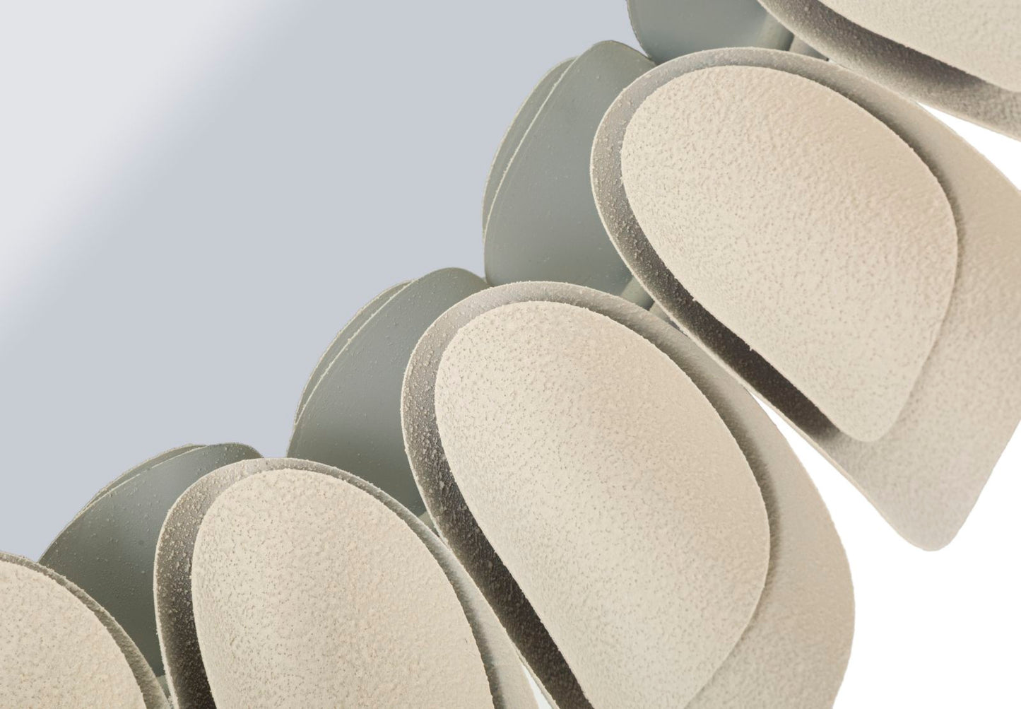 SPECCHIO DA MURO DUNE DOUBLE CM Ø 85X6 (MISURA SPECCHIO CM Ø 50)