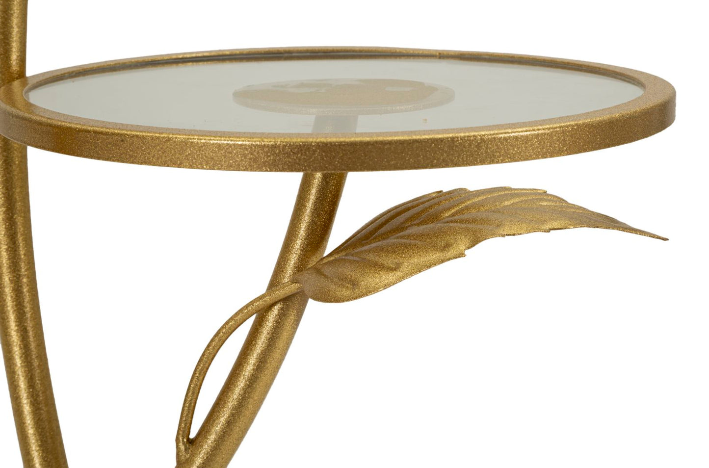 TAVOLINETTO 3 RIPIANI LEAF CM Ø 54X47X69,5