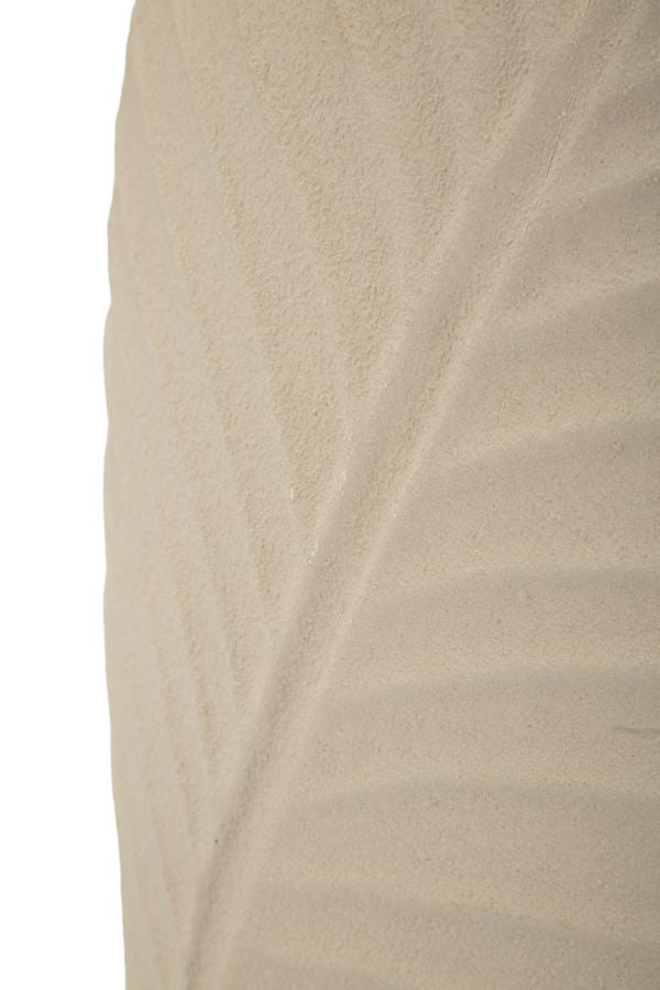 Vaso Dune Tall 26x11x41 cm – Vaso Decorativo Verticale con Texture a Onde