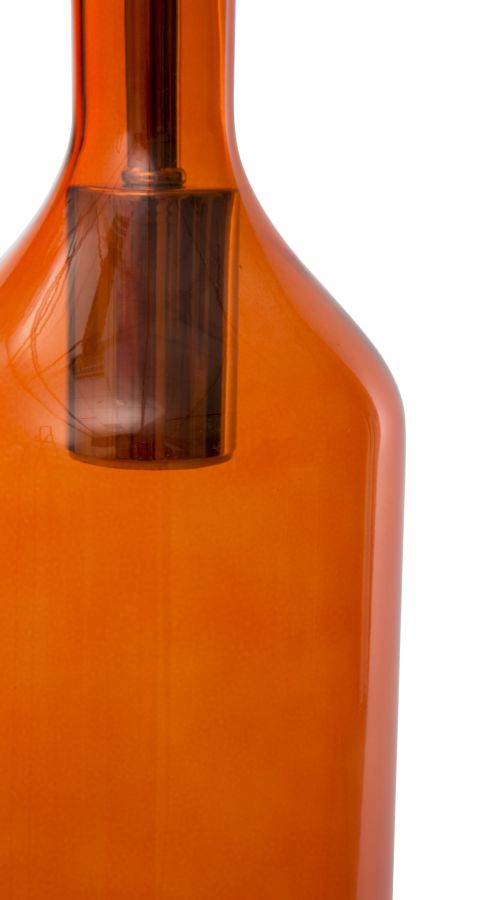 PARALUME DA SOFFITTO BOTTLE ARANCIONE Ø 11X43H cm