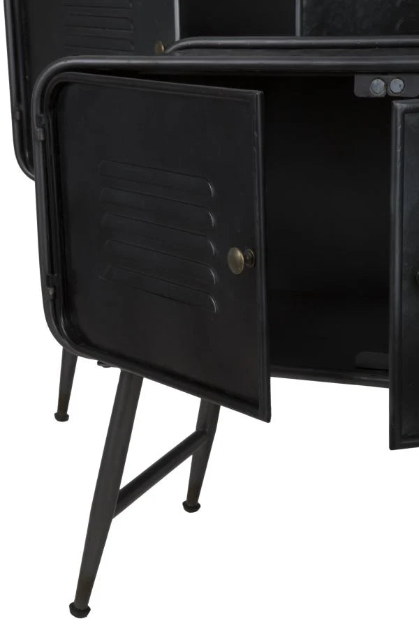 MOBILETTO IRON SCHOOL COPPIA 88Lx38px78H cm - 70,5Lx30px58,5H cm