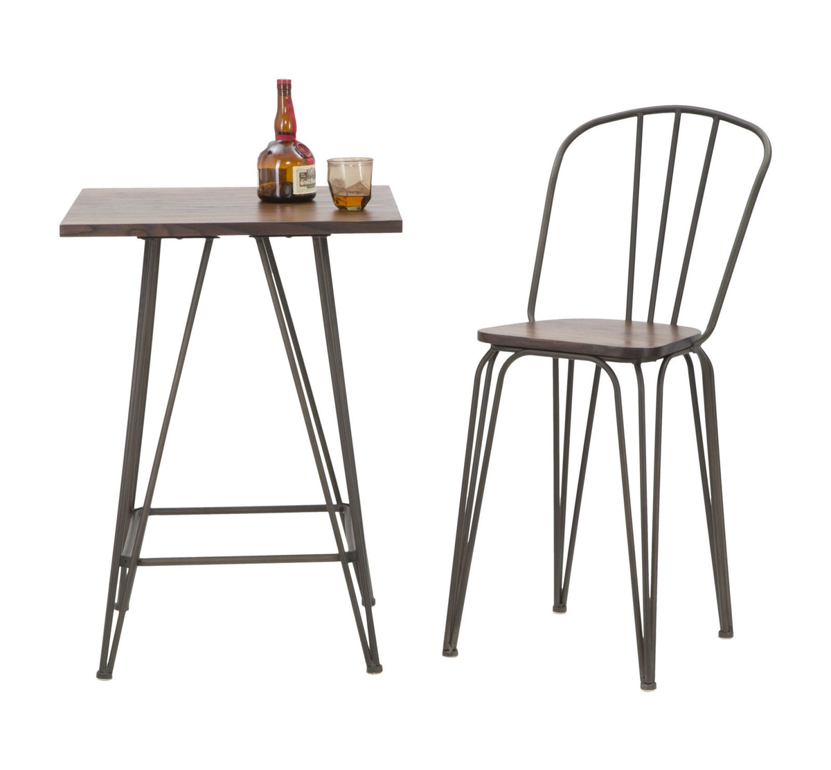 SEDIA BAR HARLEM 54Lx45px102H cm (ALTEZZA SEDUTA 61cm)