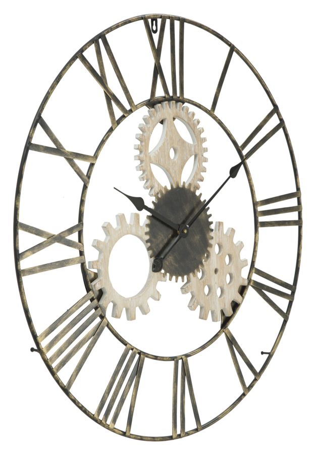 OROLOGIO DA MURO INGRANAGGI CM Ø 70X4,5